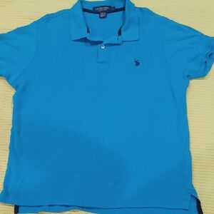 U.S. Polo Assn. Men's Vibrant Blue Polo